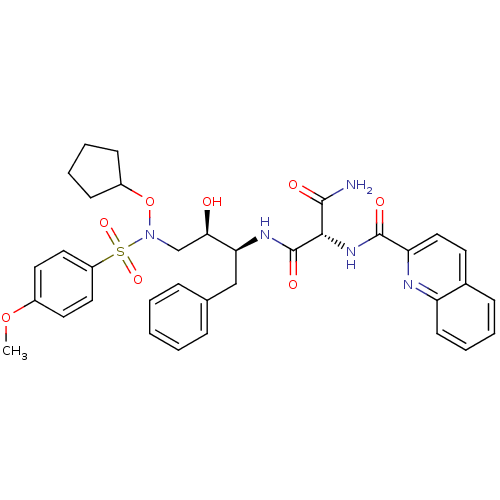 Chemical structure of BindingDB Monomer ID 9170