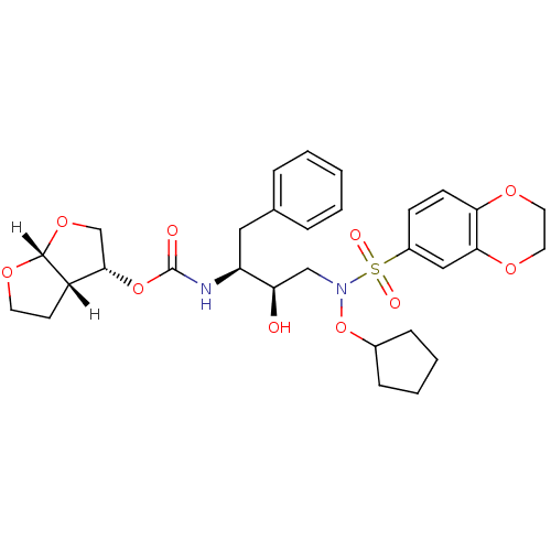 Chemical structure of BindingDB Monomer ID 9176
