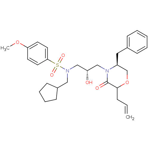 Chemical structure of BindingDB Monomer ID 9221