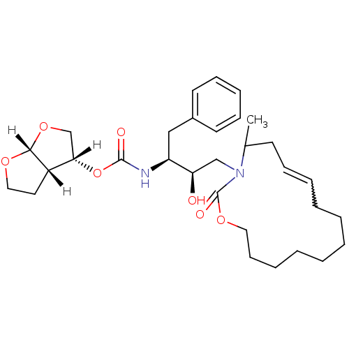 Chemical structure of BindingDB Monomer ID 9254