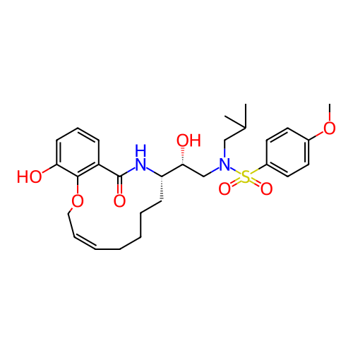 Chemical structure of BindingDB Monomer ID 9260