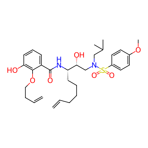Chemical structure of BindingDB Monomer ID 9263