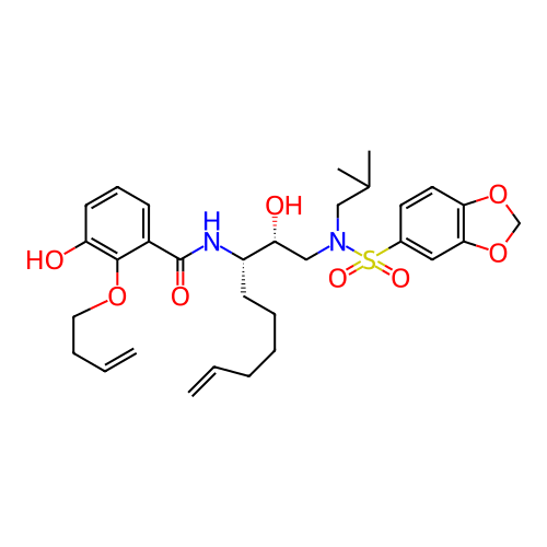Chemical structure of BindingDB Monomer ID 9267