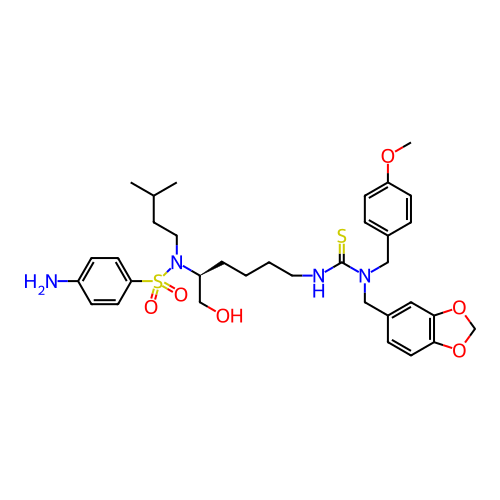 Chemical structure of BindingDB Monomer ID 9843