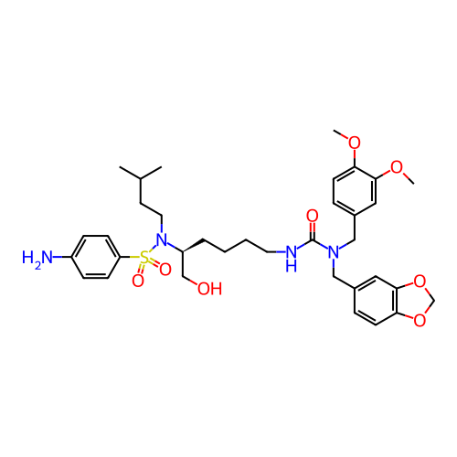 Chemical structure of BindingDB Monomer ID 9844