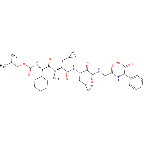 Chemical structure of BindingDB Monomer ID 9937