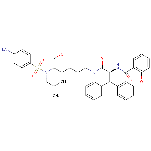 Chemical structure of BindingDB Monomer ID 10174