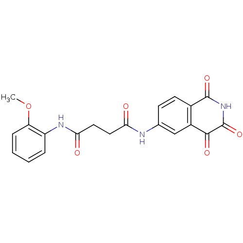 Chemical structure of BindingDB Monomer ID 10287