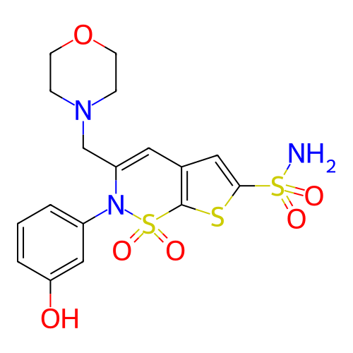 Chemical structure of BindingDB Monomer ID 11390