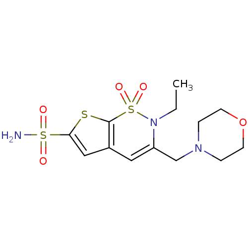 Chemical structure of BindingDB Monomer ID 11400