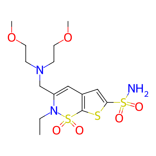 Chemical structure of BindingDB Monomer ID 11401