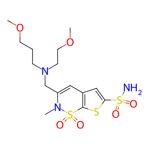 Chemical structure of BindingDB Monomer ID 11404