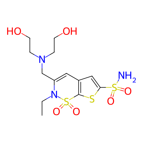 Chemical structure of BindingDB Monomer ID 11405