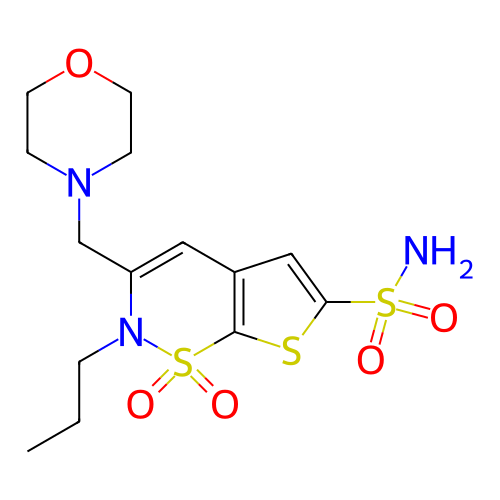 Chemical structure of BindingDB Monomer ID 11406