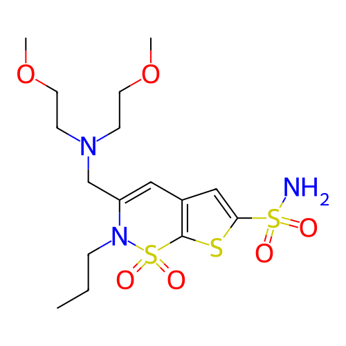 Chemical structure of BindingDB Monomer ID 11407