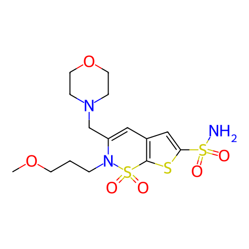 Chemical structure of BindingDB Monomer ID 11416