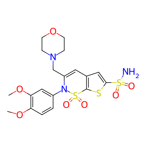 Chemical structure of BindingDB Monomer ID 11422