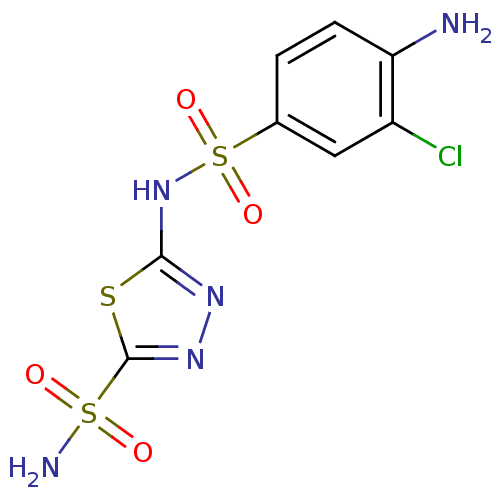 Chemical structure of BindingDB Monomer ID 11622