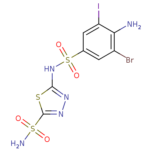 Chemical structure of BindingDB Monomer ID 11632
