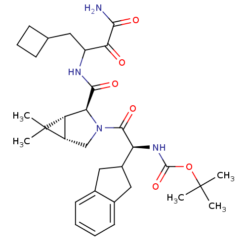 Chemical structure of BindingDB Monomer ID 12296