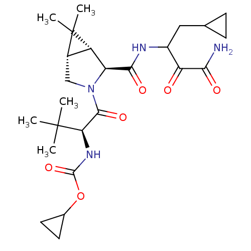 Chemical structure of BindingDB Monomer ID 12303