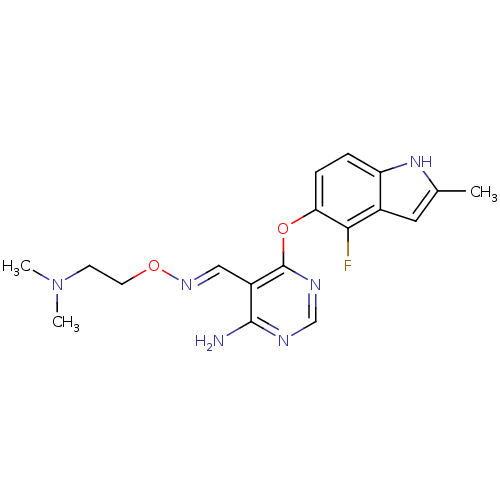 Chemical structure of BindingDB Monomer ID 12332