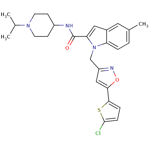 Chemical structure of BindingDB Monomer ID 12378