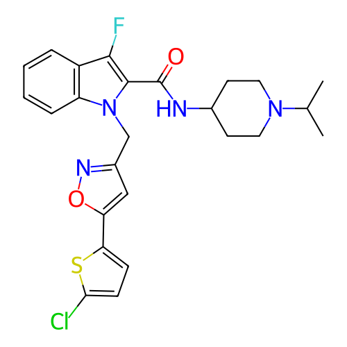 Chemical structure of BindingDB Monomer ID 12390