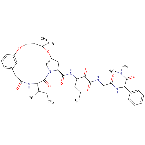 Chemical structure of BindingDB Monomer ID 12496