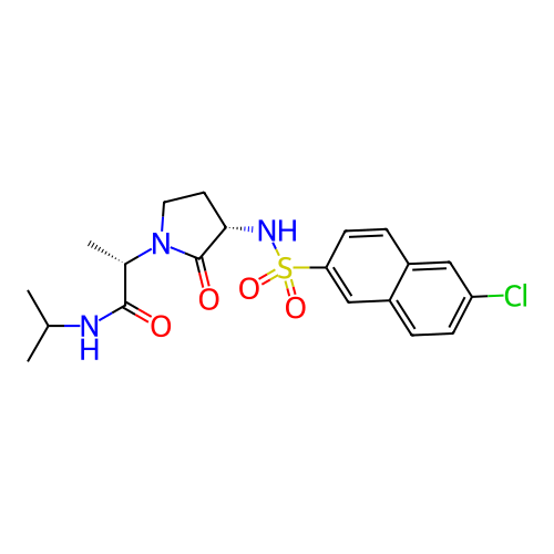 Chemical structure of BindingDB Monomer ID 12503