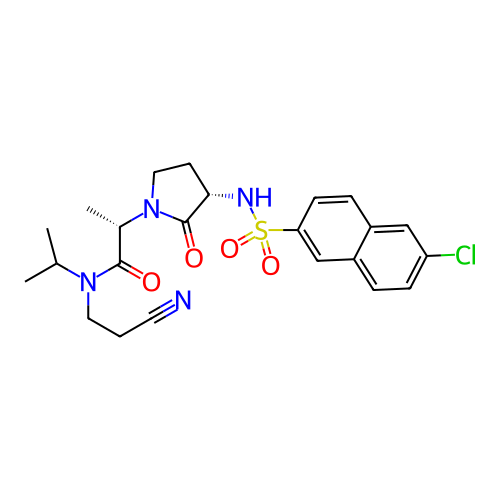 Chemical structure of BindingDB Monomer ID 12506