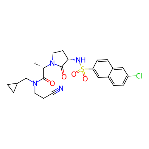 Chemical structure of BindingDB Monomer ID 12509