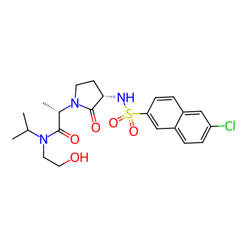 Chemical structure of BindingDB Monomer ID 12519