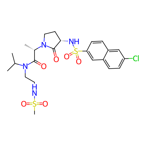 Chemical structure of BindingDB Monomer ID 12528