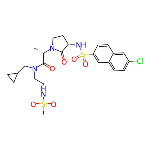 Chemical structure of BindingDB Monomer ID 12529