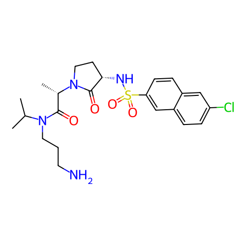 Chemical structure of BindingDB Monomer ID 12535