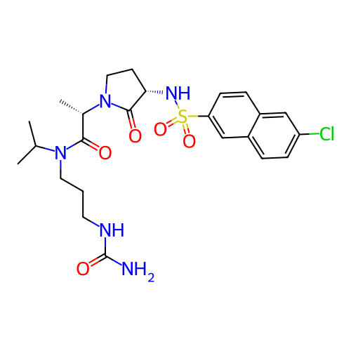 Chemical structure of BindingDB Monomer ID 12536
