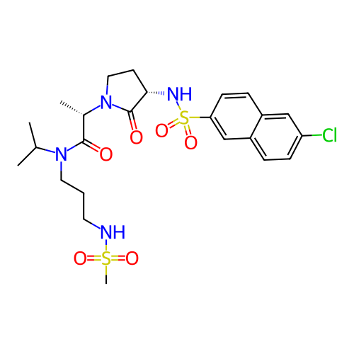 Chemical structure of BindingDB Monomer ID 12537