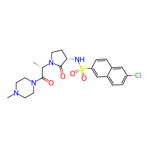 Chemical structure of BindingDB Monomer ID 12564