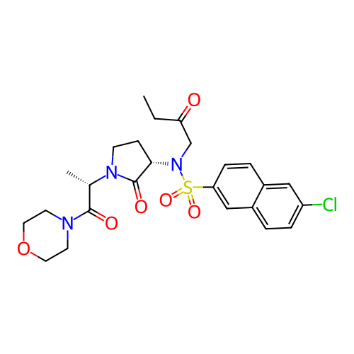 Chemical structure of BindingDB Monomer ID 12569