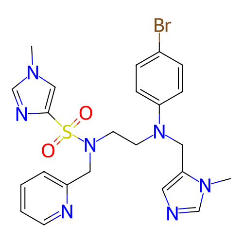 Chemical structure of BindingDB Monomer ID 13309