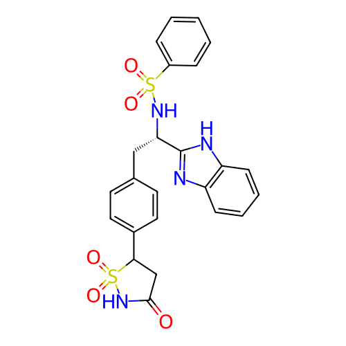 Chemical structure of BindingDB Monomer ID 13500