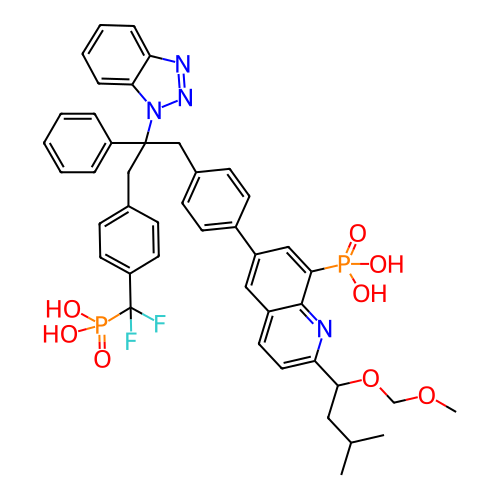 Chemical structure of BindingDB Monomer ID 13605