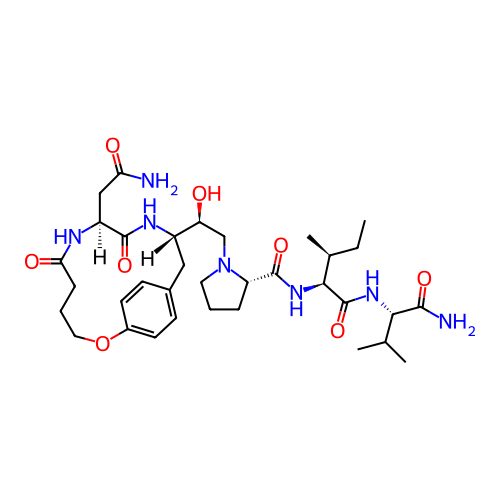 Chemical structure of BindingDB Monomer ID 13927