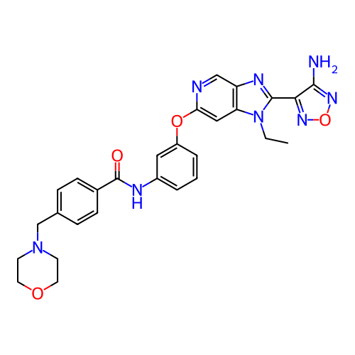 Chemical structure of BindingDB Monomer ID 14045