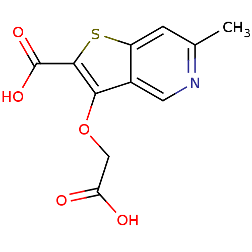 Chemical structure of BindingDB Monomer ID 14215
