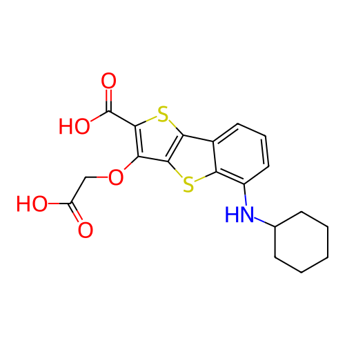 Chemical structure of BindingDB Monomer ID 14235
