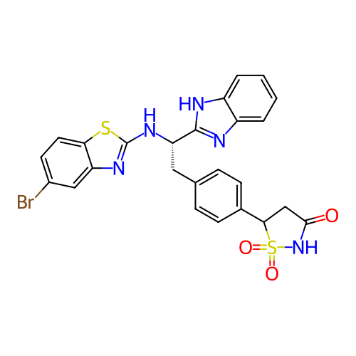 Chemical structure of BindingDB Monomer ID 14287
