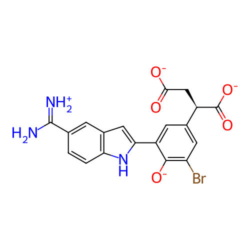 Chemical structure of BindingDB Monomer ID 14346
