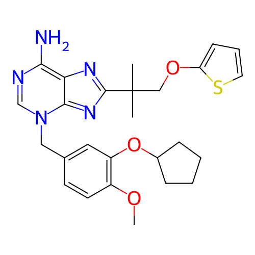 Chemical structure of BindingDB Monomer ID 14385